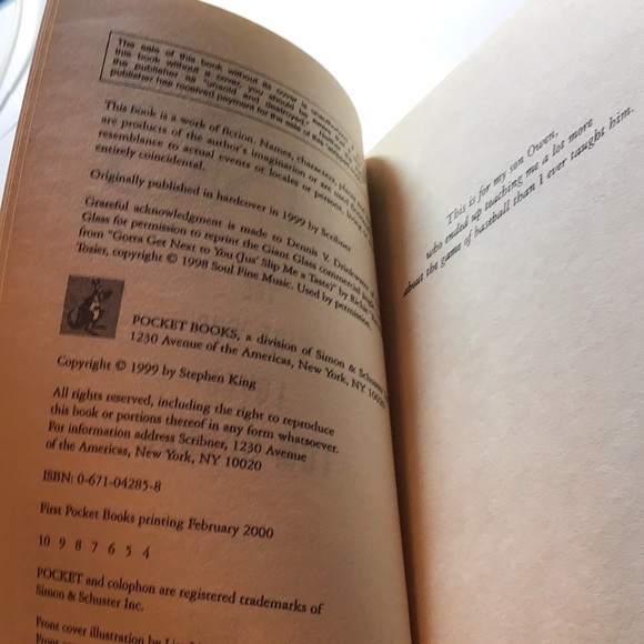 The Girl Who Loved Tom Gordon Stephen King paperback 2000 - Picture 4 of 7